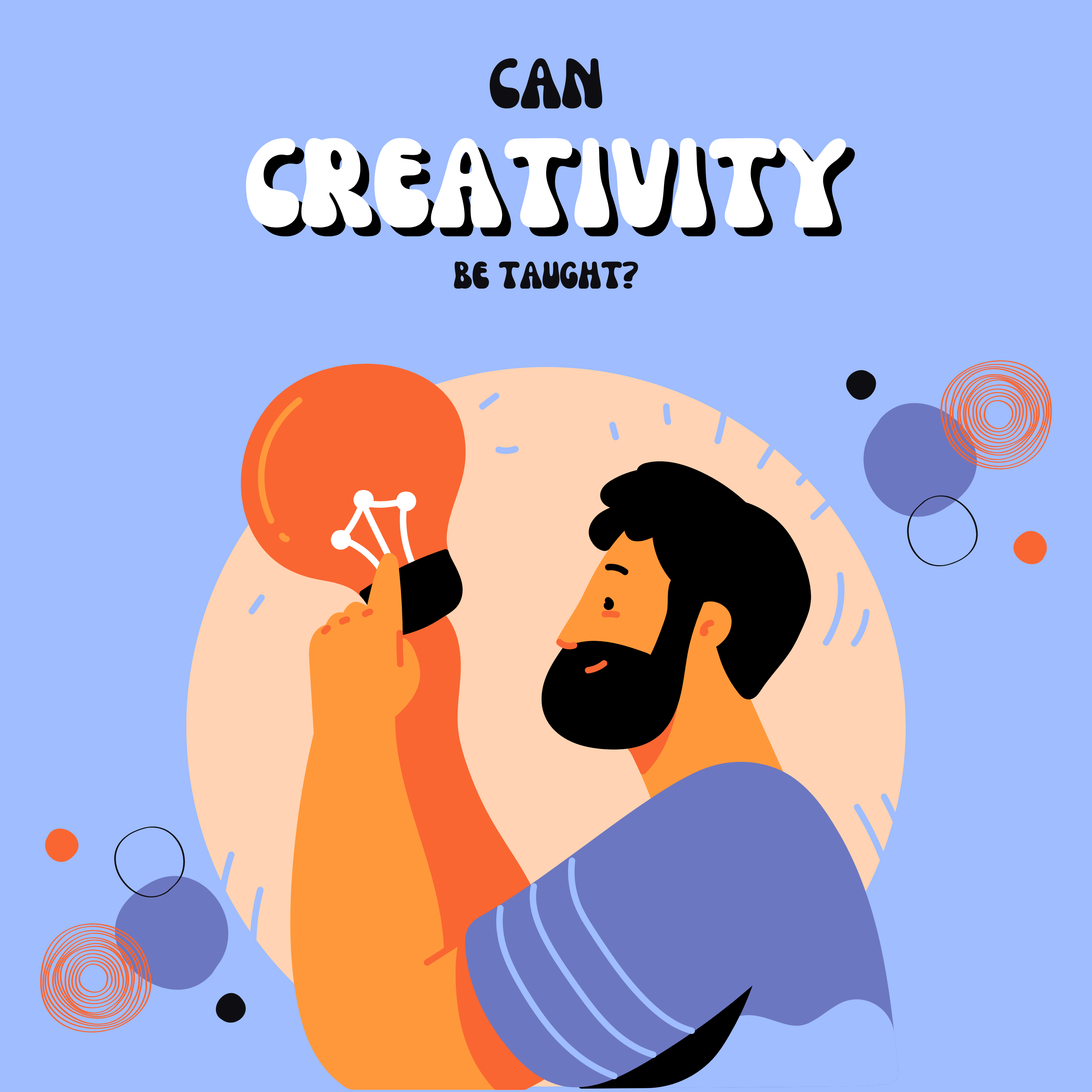 CAN CREATIVITY BE TAUGHT?