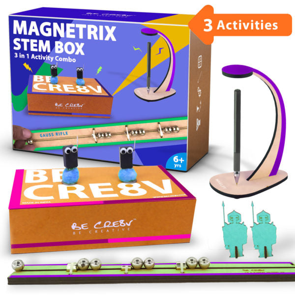 Magnetrix 3 in 1 Science & Electronics Combo