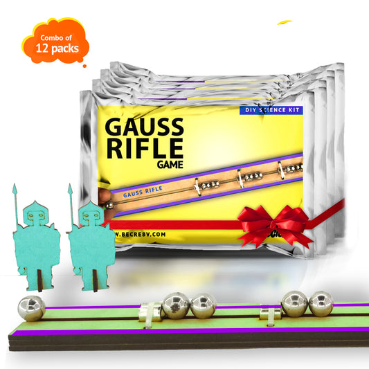 Gauss Rifle DIY Science Activity kit (12 in 1 Return gift pack)