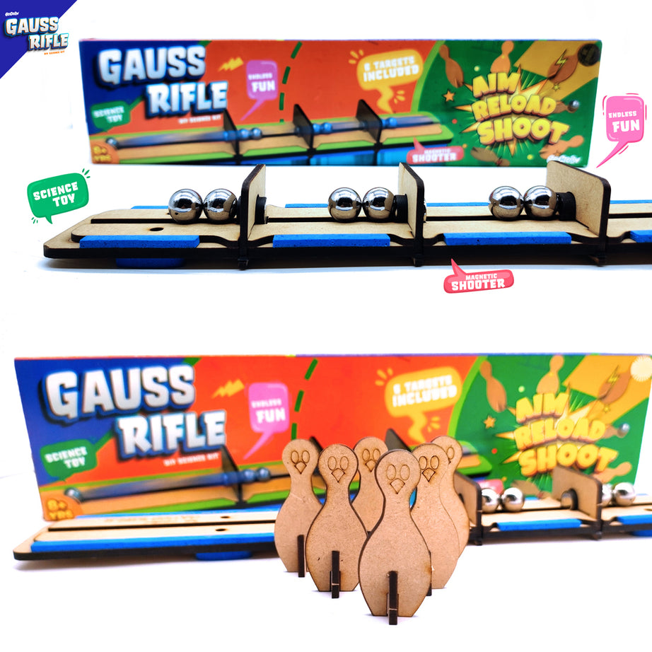 Gauss Rifle DIY Toy – Be Cre8v