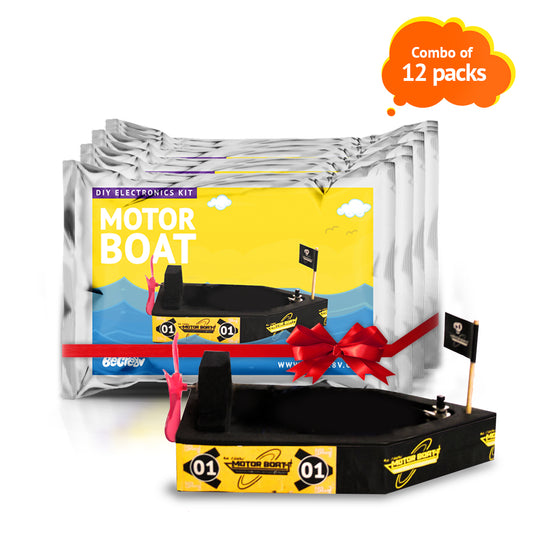 Motor boat activity kit (12 in 1 Return gift pack)