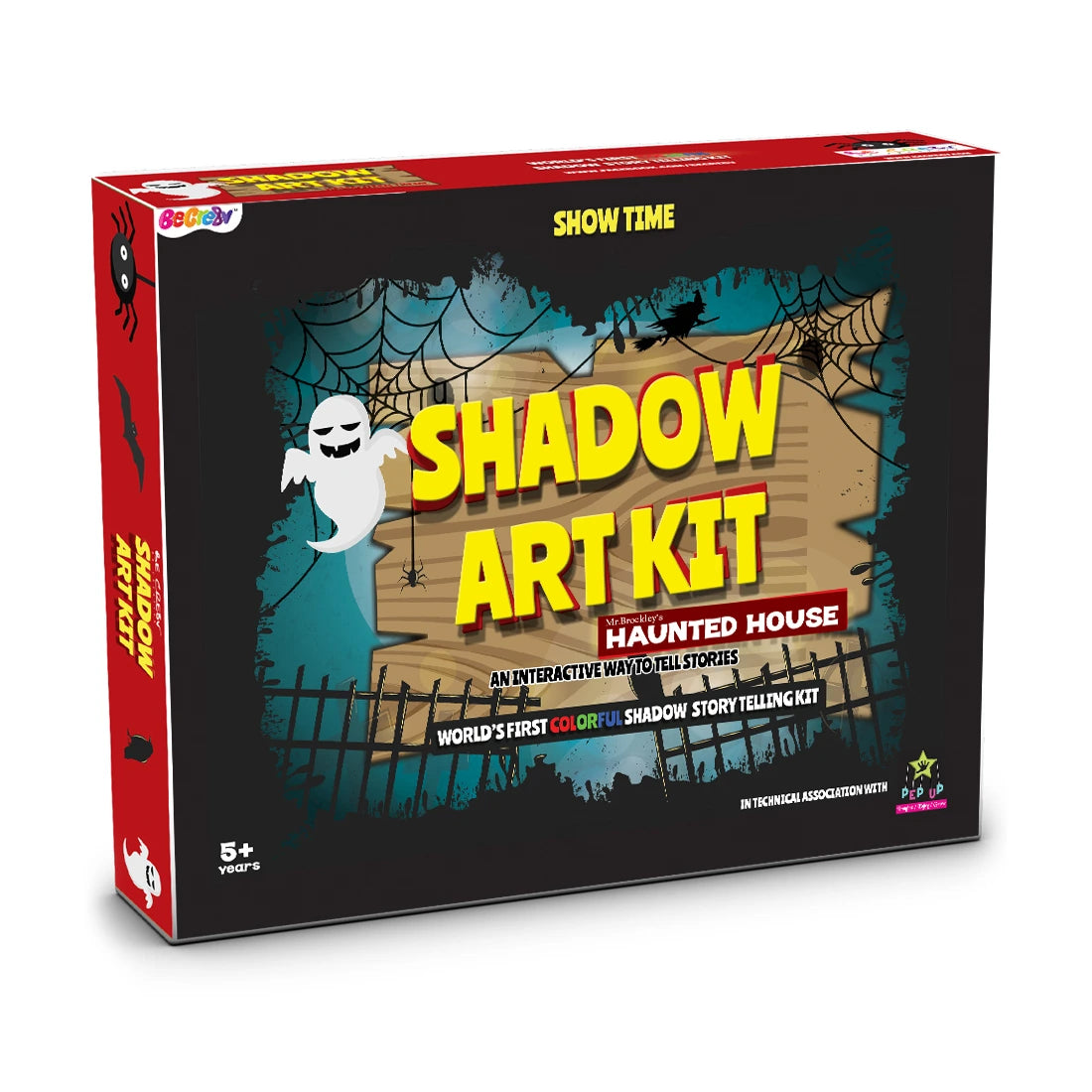 Haunted House Shadow Art Theatre Kit | 8-12 years